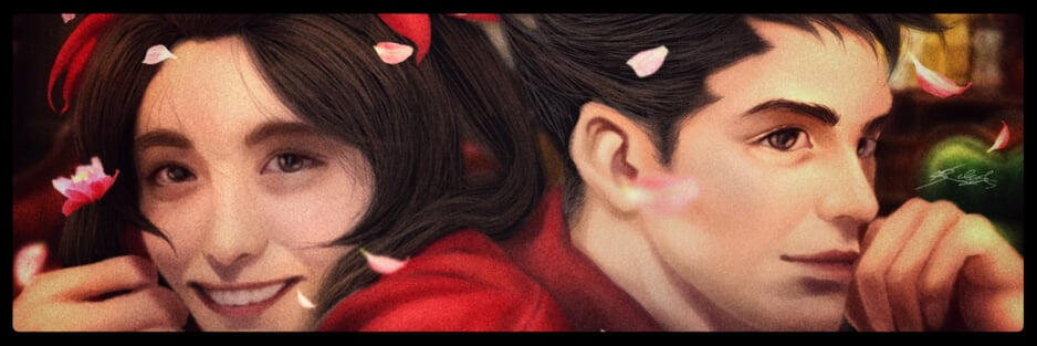 Susato Mikotoba & Ryunosuke Naruhodo (Ryuususa Twitter Header)