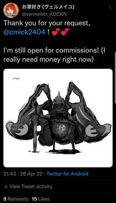 Commission on Twt. 3