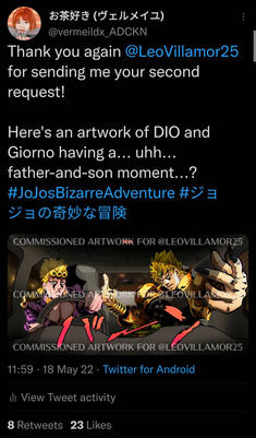 Commission on Twt. 6