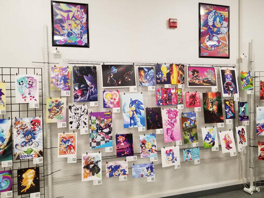 Artwork featured at Chaos Creators (Sonic & Shadow)