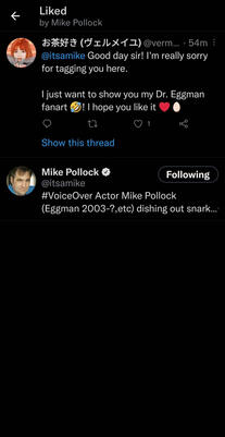 Liked by Mike Pollock