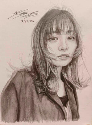 ウルフカット佳奈さん